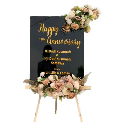 Papan Bunga Akrilik Karau Kuala