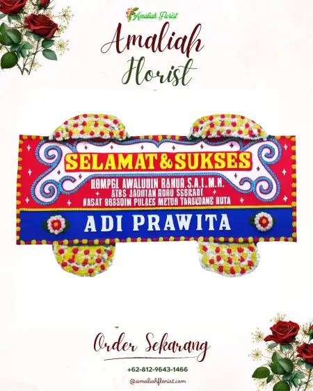 Papan Bunga Ucapan Selamat Karau Kuala