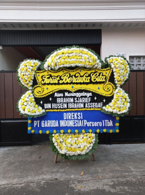 Papan Bunga Duka di Karau Kuala
